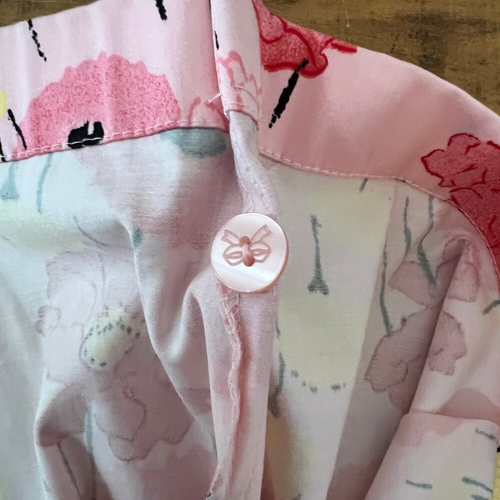 Apostrophe Skirt, A Line, Pink Floral, Pleated, Size 10 Petite, VGC! - Picture 8 of 11